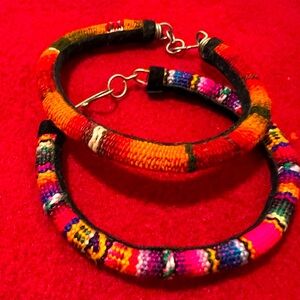 2 Manta Bracelets from Cuzco, Peru.